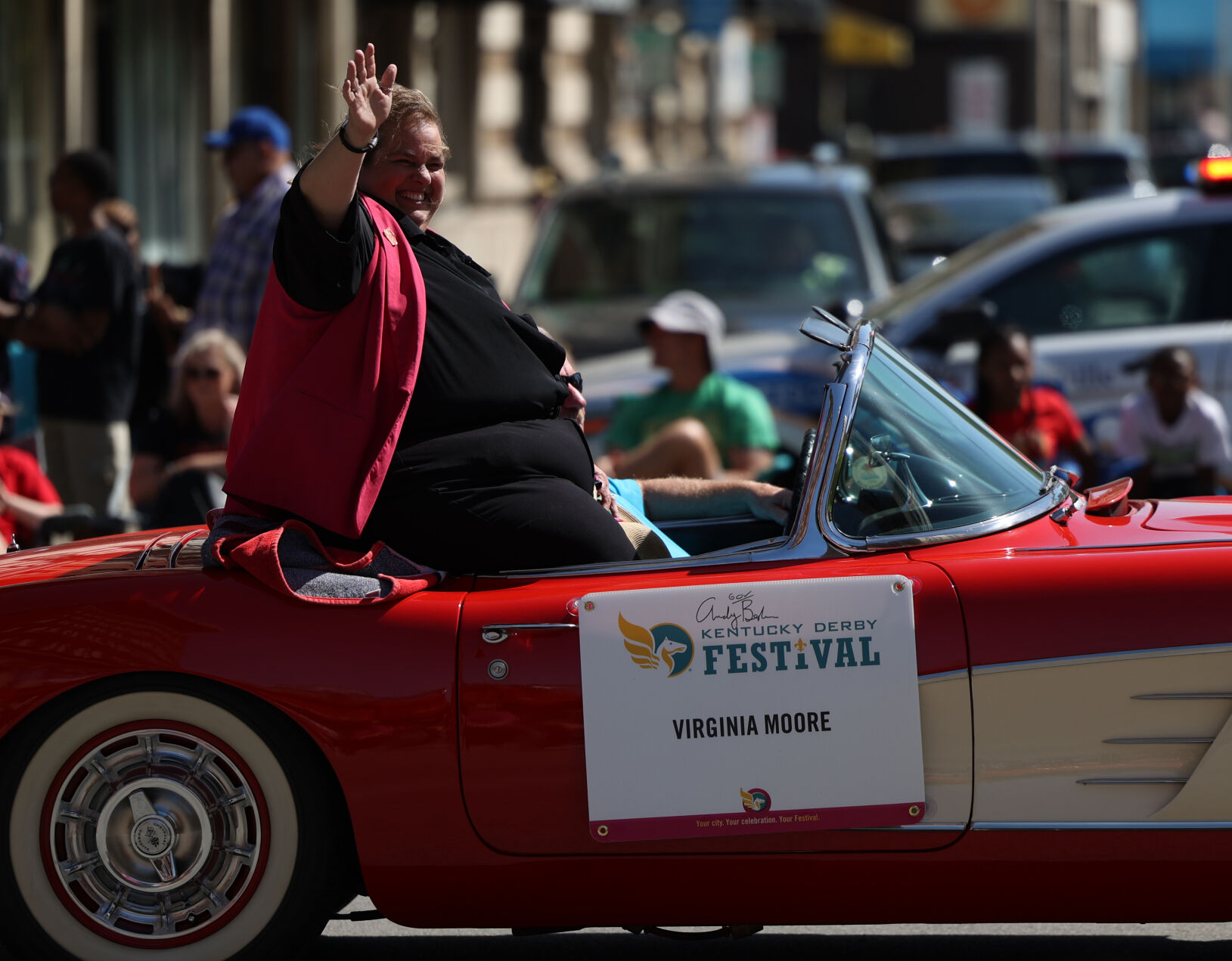Virginia Moore at the Pegasus Parade